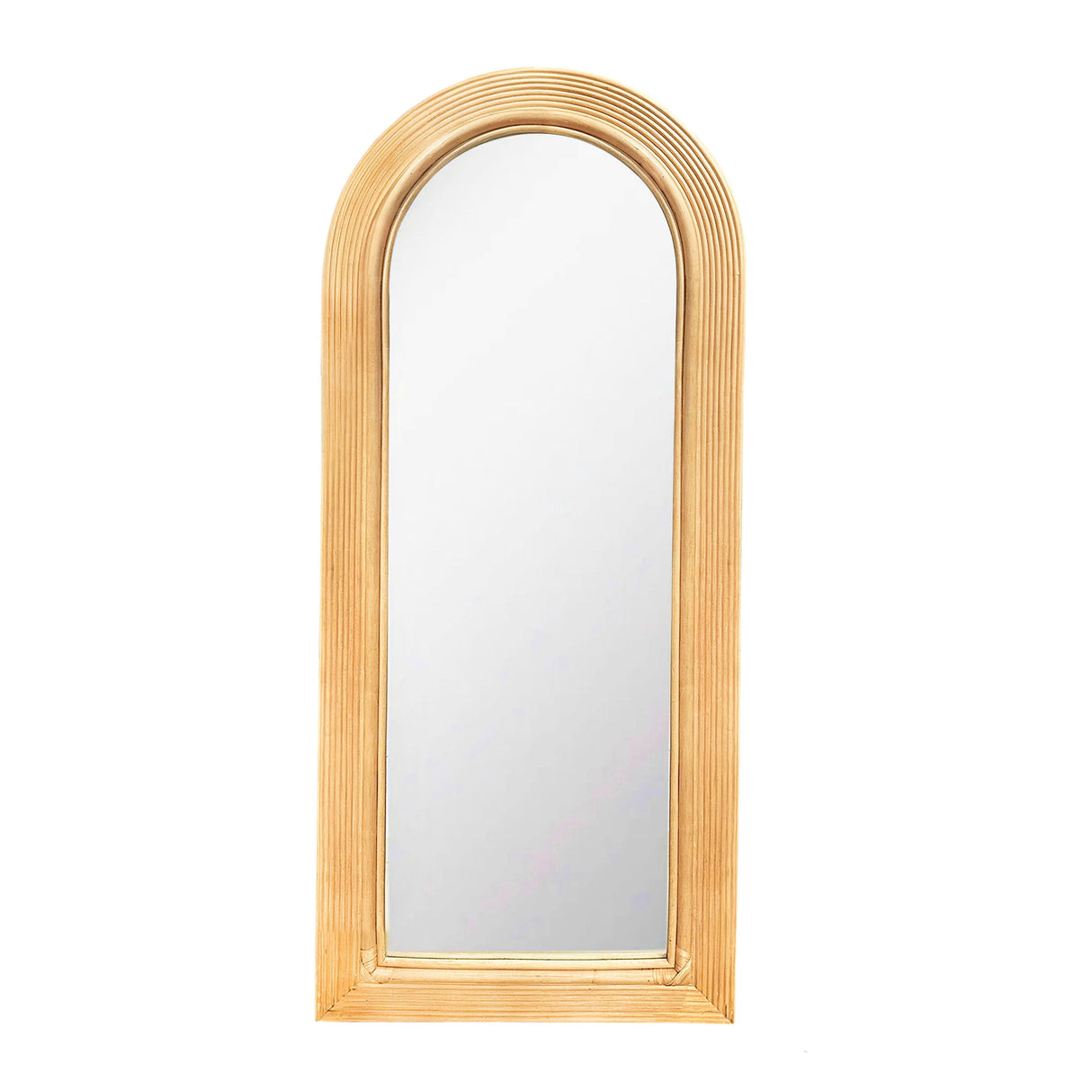 Tanya Rattan 70" Floor Mirror by TOV Furniture at Eve Furniture