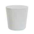 Margot Light Grey Faux Plaster Indoor / Outdoor Concrete Stool by TOV Furniture at Eve Furniture