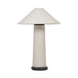 Faith White Boucle Table Lamp by TOV Furniture at Eve Furniture