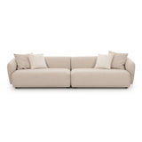 Sylvie Cream Boucle 4-Seater Sofa by TOV Furniture at Eve Furniture