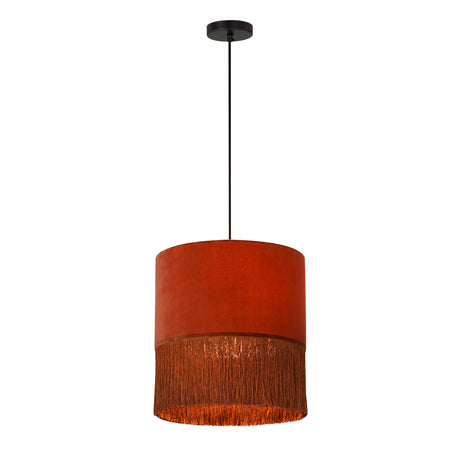 Atolla Brick Tassel Pendant by TOV Furniture at Eve Furniture