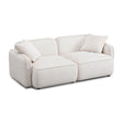 Travie Performance Corduroy Velvet Modular Loveseat by TOV Furniture at Eve Furniture