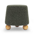 Jaine Loose Mohair Stool by TOV Furniture at Eve Furniture