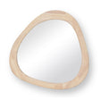 Klaryss Natural Wood Triangular Mirror by TOV Furniture at Eve Furniture