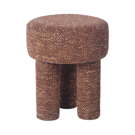 Claire Nubby Stool by TOV Furniture at Eve Furniture