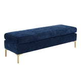 Delilah Velvet Bench by TOV Furniture at Eve Furniture