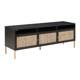 Sierra Cane Media Console by TOV Furniture at Eve Furniture
