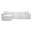 Mindy Chenille Basketweave Modular Sectional by TOV Furniture at Eve Furniture