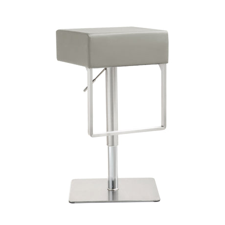 Seville Performance Vegan Leather Adjustable Stool by TOV Furniture at Eve Furniture