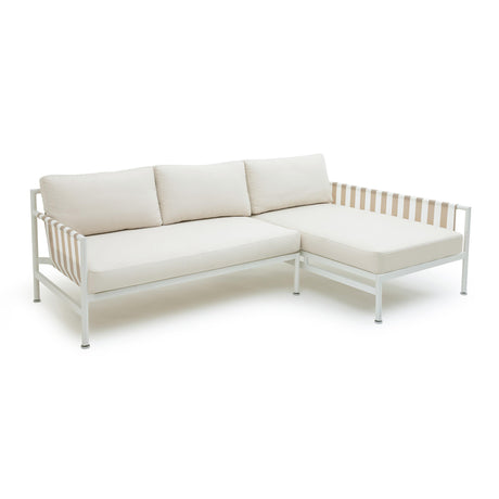 Dunes Cream Outdoor Sectional by TOV Furniture at Eve Furniture