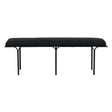 Bryn Black Bench by TOV Furniture at Eve Furniture
