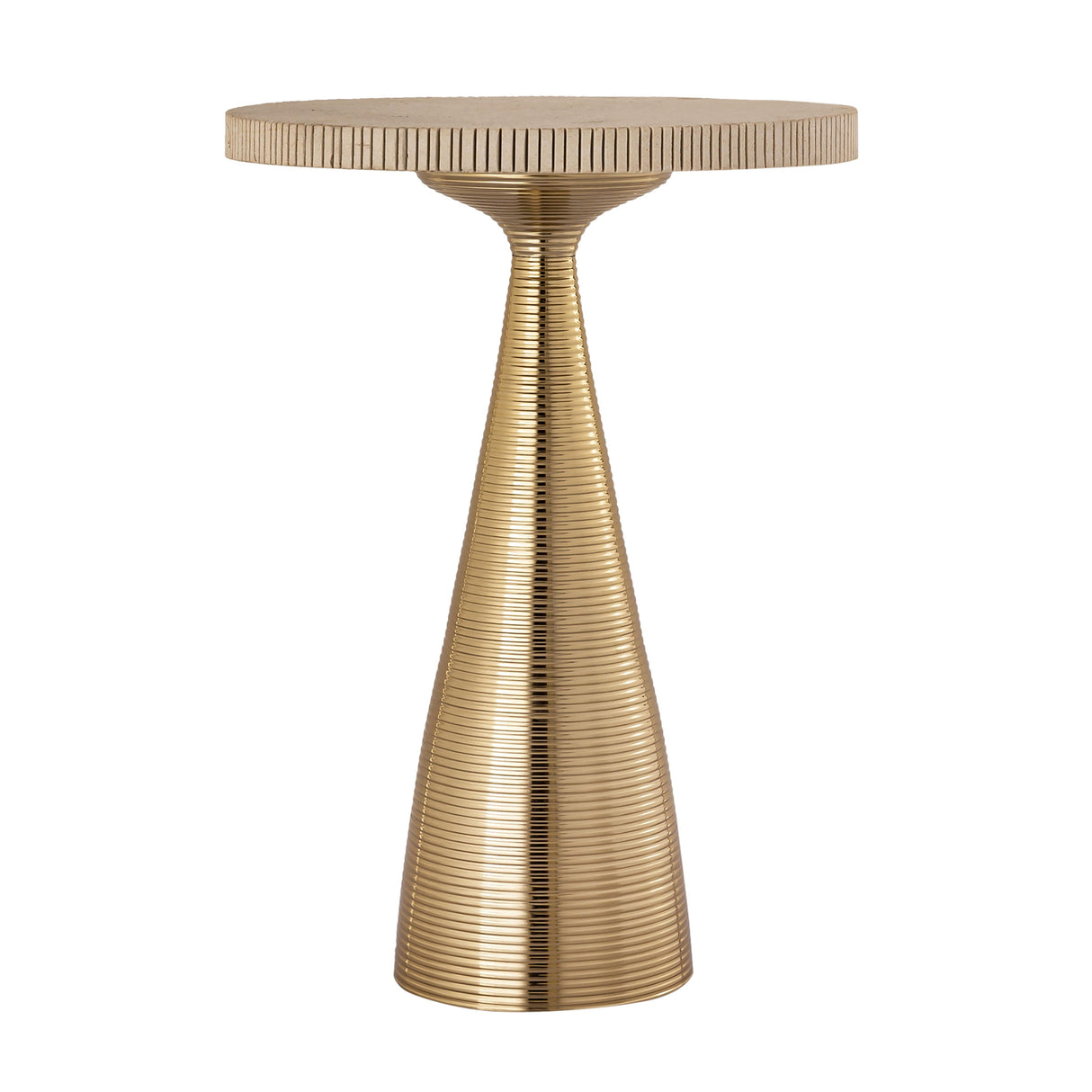 Celeste Ribbed Side Table by TOV Furniture at Eve Furniture