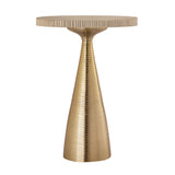 Celeste Ribbed Side Table by TOV Furniture at Eve Furniture