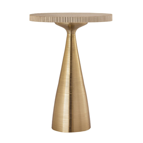 Celeste Ribbed Side Table by TOV Furniture at Eve Furniture