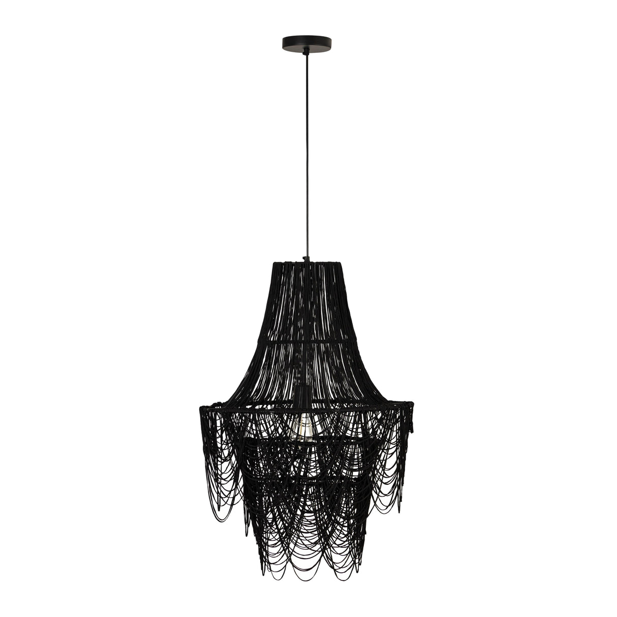 Raipur Black Pendant by TOV Furniture at Eve Furniture