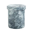 Serafina Marble Pattern Concrete Indoor / Outdoor Side Table by TOV Furniture at Eve Furniture