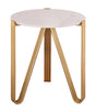 Aya Marble Side Table By Inspire Me! Home Decor by TOV Furniture at Eve Furniture