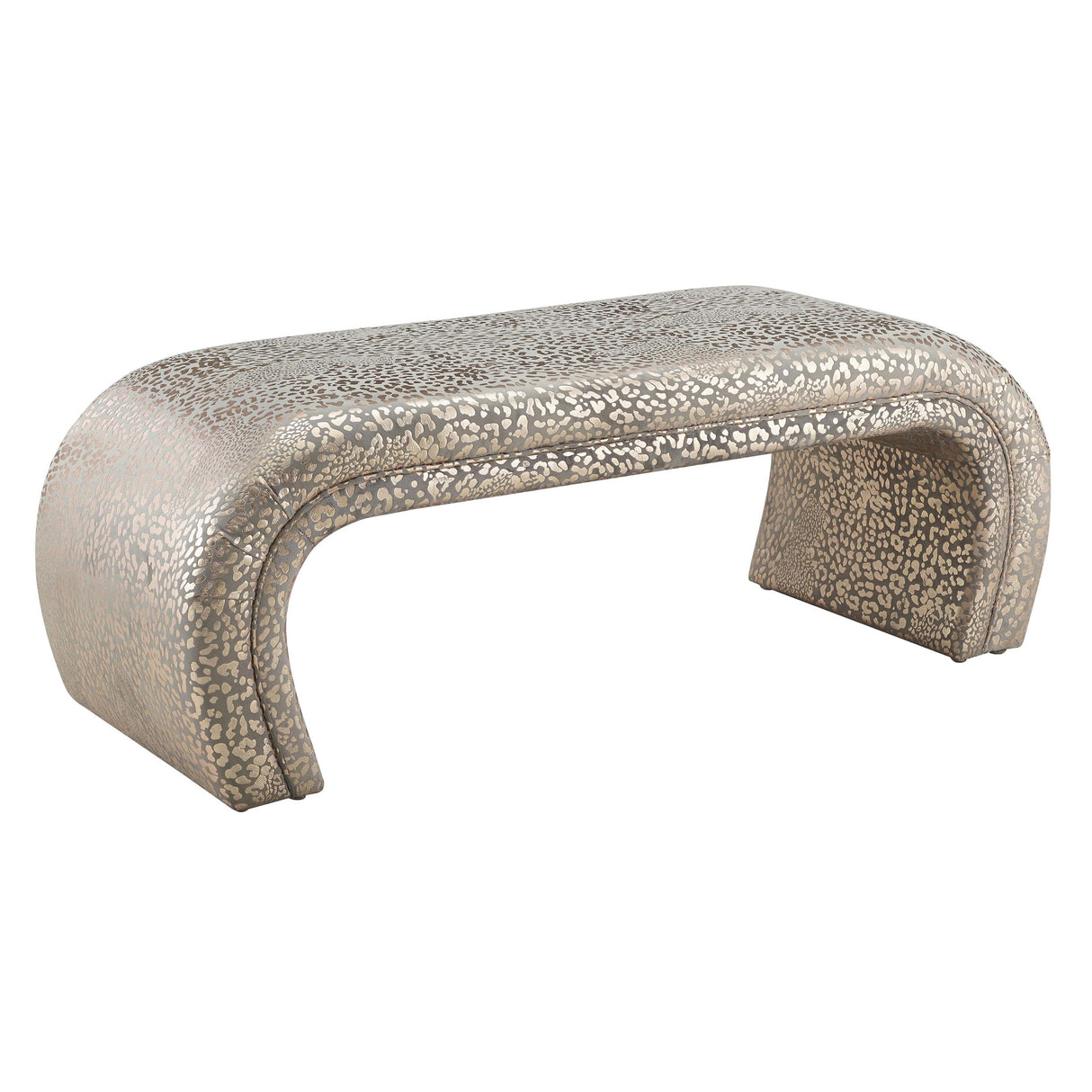 Kenya Velvet Bench by TOV Furniture at Eve Furniture