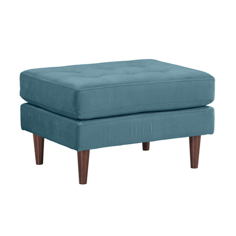 Cave Velvet Ottoman by TOV Furniture at Eve Furniture