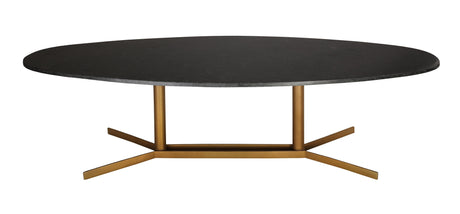 Gemma Black Marble Coffee Table by TOV Furniture at Eve Furniture