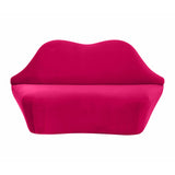 Lips Velvet Settee by TOV Furniture at Eve Furniture