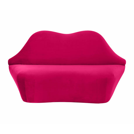 Lips Velvet Settee by TOV Furniture at Eve Furniture