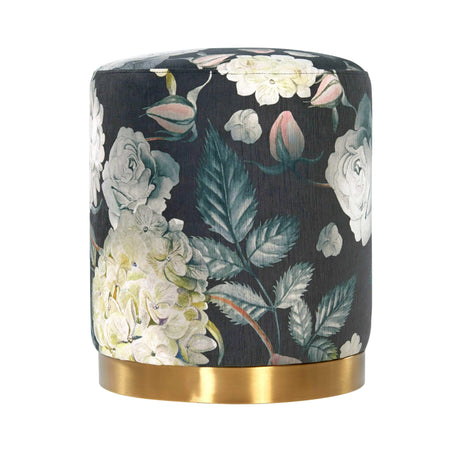 Opal Velvet Ottoman by TOV Furniture at Eve Furniture
