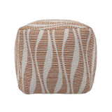Ember Woven Pouf by TOV Furniture at Eve Furniture