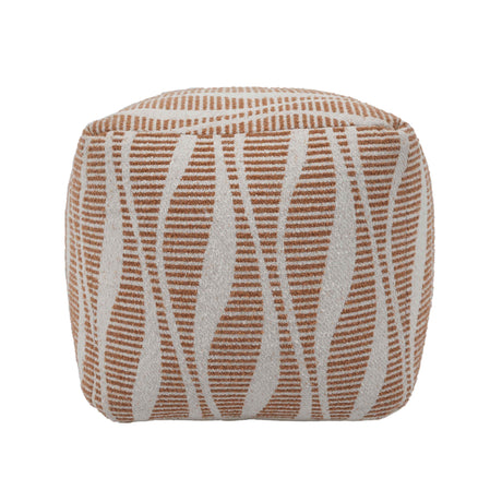 Ember Woven Pouf by TOV Furniture at Eve Furniture