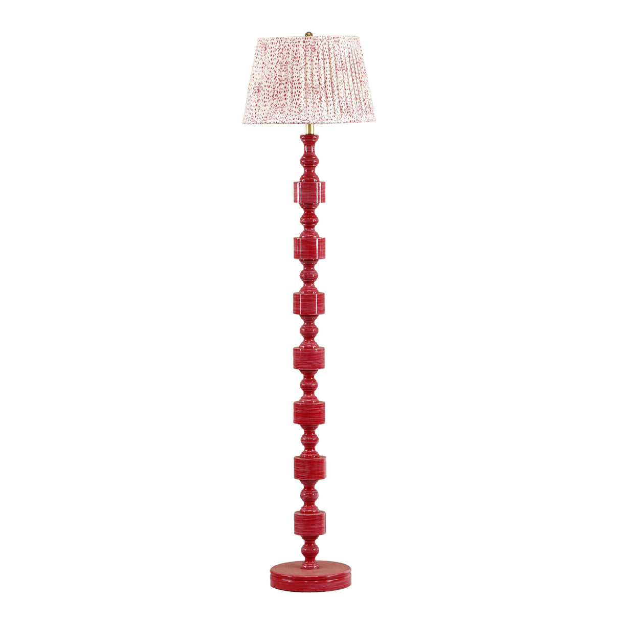 Peggy Pink Spotted Floor Lamp by TOV Furniture at Eve Furniture