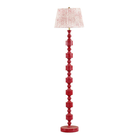 Peggy Pink Spotted Floor Lamp by TOV Furniture at Eve Furniture