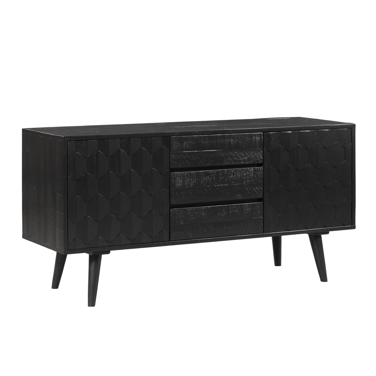Valentina Black Acacia 59" Buffet by TOV Furniture at Eve Furniture