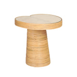 Felicia Lilypad Side Table by TOV Furniture at Eve Furniture