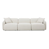 Travie Sand Upcycled Linen Modular Sofa by TOV Furniture at Eve Furniture
