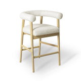 Spara Performance Boucle Counter Stool by TOV Furniture at Eve Furniture