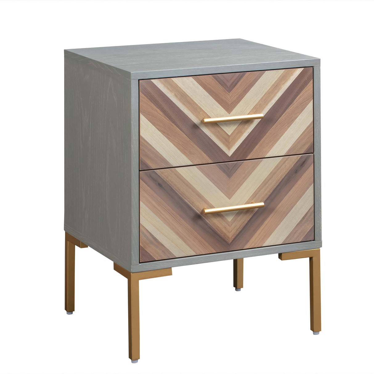 Quinn Grey Side Table by TOV Furniture at Eve Furniture