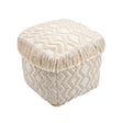 Inca Pouf by TOV Furniture at Eve Furniture