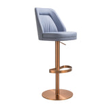 Maven Performance Vegan Leather Adjustable Swivel Stool by TOV Furniture at Eve Furniture