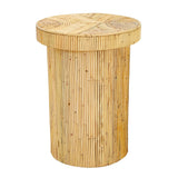 Acadia Rattan Side Table by TOV Furniture at Eve Furniture