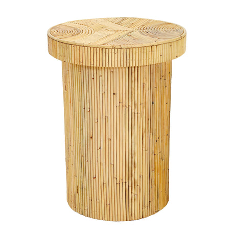 Acadia Rattan Side Table by TOV Furniture at Eve Furniture
