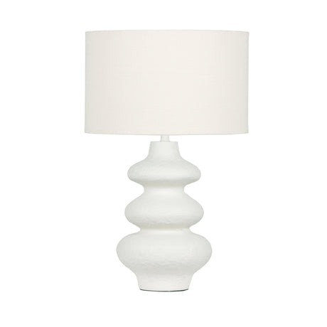 Riviera Textured Table Lamp by TOV Furniture at Eve Furniture