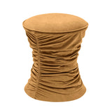 Bounce Ruched Velvet Adjustable Ottoman by TOV Furniture at Eve Furniture