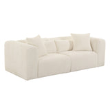 Tarra Fluffy Oversized Corduroy Modular Loveseat by TOV Furniture at Eve Furniture