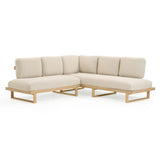 Evan Cream Outdoor L-Sectional by TOV Furniture at Eve Furniture