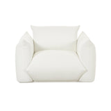Saint Tropez Pearl Performance Fabric Stuffed Armchair by TOV Furniture at Eve Furniture
