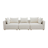Hangover Cream Boucle Sofa by TOV Furniture at Eve Furniture