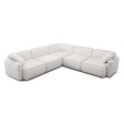 Travie Performance Corduroy Velvet Modular L-Sectional by TOV Furniture at Eve Furniture