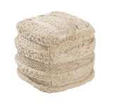 Yorba Cotton Pouf by TOV Furniture at Eve Furniture