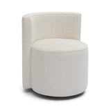 Alyssa Cream Chenille Rolling Desk Chair by TOV Furniture at Eve Furniture