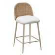 Alexa Performance Fabric Outdoor Stool by TOV Furniture at Eve Furniture